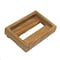 Homeroots Traditional Solid Teak Wall Mount Soap Dish 475842 - alternate 4