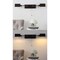 Jonathan Y Arlo 54" 2-Light Farmhouse Industrial Double Swing Arm Iron LED Wall Sconce w/Pull-Chain USB Chargin JYL6016A - alternate 5