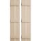 Ekena Millwork Rustic Two Board Spaced Board-n-Batten Rough Cedar Faux Wood Shutters, 11 1/2W x 68H, PR SHUBSS11X68RCPR - alternate 1