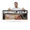 Signmission Detroit Style Pizza, 18 Inch x 48 Inch, Vinyl Banner B-30544 - alternate 3