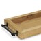 Homeroots Long Wood Tray with Metal Handles 401774 - alternate 4