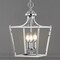 Jonathan Y Camden 10" 3-Light Iron Classic Midcentury Pendant Lantern, Chrome JYL7560B - alternate 4