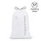 Happimess 8-Gallon 30L Drawstring Unscented Slim Trash Can Liner, White, 20-Count, 1-Pack of 20 Liners HPM3000D-W-1SET - alternate 2