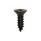 Auveco #8 x 1/2in Phillips Flat Head Tapping Screw Black Oxide Ab, 100PK 10172 - alternate 1
