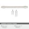 Amerock Destine 5-1/16 in 128 mm Center-to-Center Satin Nickel Cabinet Pull BP36859G10 - alternate 2