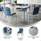 Flash Furniture HERCULES Heavy Duty Navy Vinyl Stack Chairs, 4PK 4-XU-60153-NVY-VYL-GG - alternate 5