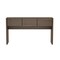 Manhattan Comfort Linda Console Table in Walnut Brown DK002-BR - alternate 5