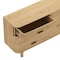 Manhattan Comfort Solara 68 in Solid Wood Dresser in Natural Oak (6-Drawer) DR1789-1 - alternate 4