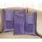 Homeroots Set of Two 18" Purple Cowhide Throw Pillows, 2PK 544612 - alternate 1