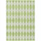 Homeroots 10' X 14' Lime Green And Ivory Geometric Washable Indoor Outdoor Area Rug 577066 - alternate 4