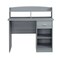 Homeroots 41" Gray Wood Writing Desk 723761 - alternate 1