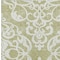Homeroots 3' X 5' Sage And Ivory Damask Washable Indoor Outdoor Area Rug 614395 - alternate 6