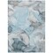 Homeroots 8' X 10' Teal Abstract Washable Non Skid Indoor Outdoor Area Rug 559538 - alternate 3