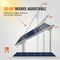 Vevor 2 Sets Multi-Pieces Solar Panel Mounting Brackets 30 deg -60 deg Adjustable, 2PK SF-SS-SKU7 - alternate 5