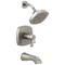 Delta Stryke 17 Thermostatic Tub and Shower Only Lumicoat Stainless T17T476-SS-PR - alternate 1