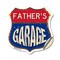 Signmission Father's Garage, 18 Inch X 18 Inch, Vinyl Decal SHI-D-18-383-FATHER - alternate 1