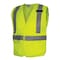 Reflective Apparel ANSI Type R Class 2 Breakaway Mesh Vest with Adjustable Side Wrap Closure 572ET-LM-6X-8X - alternate 5