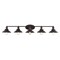 Jonathan Y July 46" 5-Light Industrial Farmhouse 5-Light Metal Vanity Light, Oil Rubbed Bronze JYL7905A - alternate 5