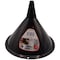 Midwest Can Black 7 in. H Polyethylene 2 qt Funnel 3564 - alternate 1