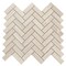 Apollo Tile 12x13 Wooden Grey Marble Polished Floor and Wall Mosaic Tile 5.29 sqft/case, 5PK APLSV88H08A - alternate 1