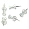 Officemate Push Pins, Clear Plastic Head, 0.5" Pin, 100PK 92707 - alternate 2