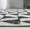 Jonathan Y Andratx Modern Tribal Geometric Ivory/Black 2 ft. x 10 ft. Indoor/Outdoor Runner Rug SMB126D-210 - alternate 4
