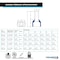 Kable Kontrol Wire Ferrules, Nylon Insulated, Single, 16 AWG, Pin Size 10 mm, Red, 500 Pcs, 500PK WFS-16-RD-500 - alternate 4