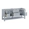 James Martin Vanities Vanity, without top, Serenity Blue, 71.9 in W x 23.5 in D,  330-V72-M-SRB - alternate 3