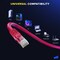Maximm Cat6 Ethernet Cable 25ft 10Gbps 550MHz UTP, 50PK, Red, 50PK CAT6CCA-25RD-50PK - alternate 4