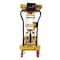 Vestil Steel Hydraulic Scissor Cart DC Powered With Scale 20-1/2 In. x 39-3/4 In. 1,000 lb Yellow CART-1000D-DC-SC - alternate 3