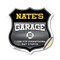 Signmission Nate's Garage I Can Fix Everything But Stupid, 18 Inch X 18 Inch, Vinyl Decal SHI-D-18-490-NATE - alternate 1