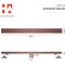 Hydroware Linear Shower Drain -C06 Brushed Copper, 36 Inches HYD-0031 - alternate 5
