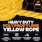 Xpose Safety 5/16in x 1200 ft Twisted Polypropylene Rope, Yellow, 36PK YPR516-1200-36-X - alternate 4