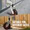 Powertec 6in Spring Loaded Gate Wheel, 500lbs Swivel Caster Wheel, 360° Rotation Castor 17221 - alternate 3