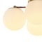 Jonathan Y Orly 18" 4-Light Bohemian Farmhouse Iron/Frosted Glass LED Semi Flush Mount, Brass Gold/White JYL7571A - alternate 7