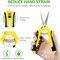 Ipower 6.5 Inch Gardening Hand Pruner Pruning Shears Trimming Scissors, Yellow, 3PK GLPRNR6X3 - alternate 4