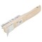 Prosource Wire Brush with Scraper, 1-3/4 in L Trim, Zinc Bristle, 3/4 in W Brush, 10-1/4 in OAL TGE-WB416 - alternate 3