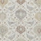 Homeroots 10' X 14' Ivory Brown And Gray Damask Washable Indoor Outdoor Area Rug 599429 - alternate 3