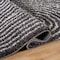 World Rug Gallery Circles Arch Shag Runner Rug 2 ft x 3 ft Anthracite WR119ANTHRACITE2X12 - alternate 6