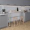 Amgood 24in D x 60in L Stainless Steel Open Base Table, 3in Casters AMG WT-2460-RCB-WHEELS-Z - alternate 5