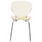 Leisuremod Modern Oyster Transparent Dining Side Chair in Amber OCS-17A - alternate 2