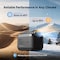 Edendirect 5100 BTU (DOE) Portable Air Conditioner with Heater, Dehumidifier, Remote for Camping in Grey ZR6976133141405 - alternate 3