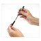 Zebra Pen G-301 Gel Pen, Retractable, Medium 0.7 mm, Black Ink, Stainless Steel/Black Barrel, 2PK 41312 - alternate 2