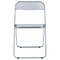 Leisuremod Lawrence Acrylic Folding Chair with Metal Frame, Clear LF19CL - alternate 5