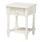 Baxton Studio Raynera Bobbin Wood End Table 267-14625-ZORO - alternate 1