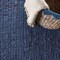 Jonathan Y Pata Hand Woven Chunky Jute Navy 7 ft Square Area Rug NRF102D-7SQ - alternate 2