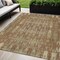 Homeroots 5' X 8' Orange Taupe And Beige Moroccan Washable Indoor Outdoor Area Rug 577212 - alternate 1