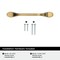 Amerock Ravino 3-3/4 inch (96mm) Center-to-Center Champagne Bronze Cabinet Pull, 10PK 10VMP21936CZ - alternate 2
