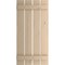 Ekena Millwork Rustic Four Board Spaced Board-n-Batten Knotty Pine Faux Wood Shutters, 23 1/2W x 32H, PR SHUBSS23X32KPPR - alternate 7