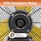 Edendirect Outdoor Fan, Wall Mount, 14 in Blade Dia, 120V, 2,050/2,300/2,600 cfm IR-FANOW14 - alternate 5